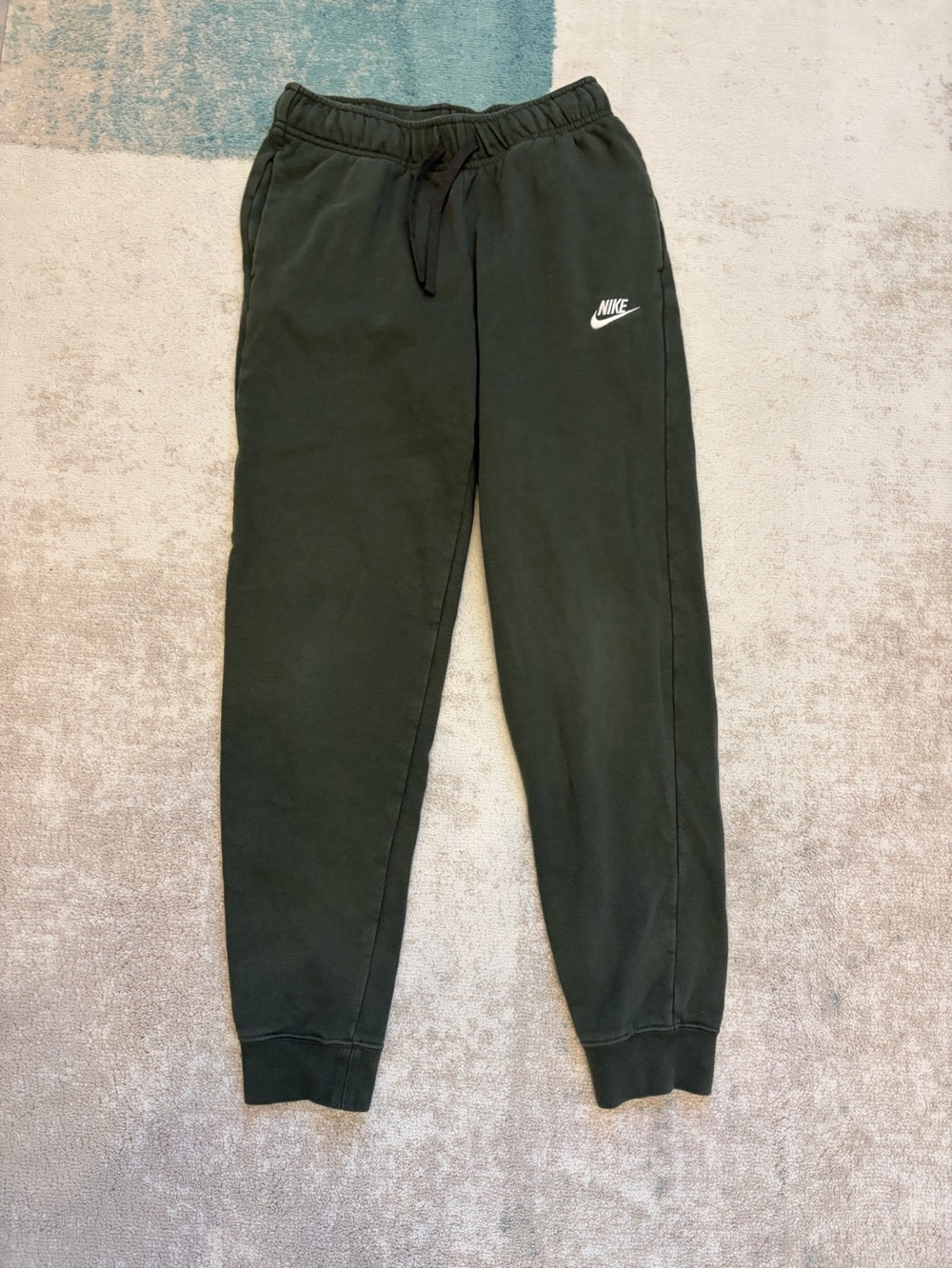 Nike women’s Dark Green Fleece Joggers